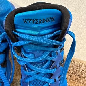 Nike Men's 2014 Hyperdunk Lunarlon Blue & Gray Basketball Shoes Sz 11